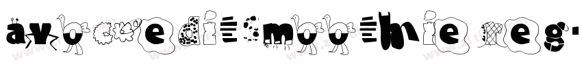 AvoceditSmoothie Reg字体转换
